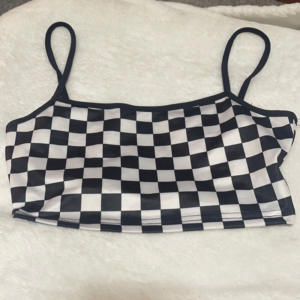 Checkered top